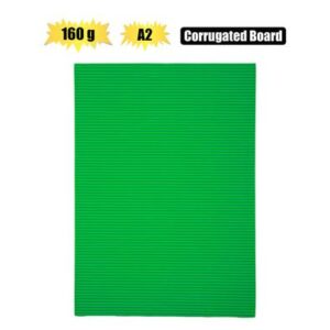 Art+craft a2 corrugated board 160gsm grn